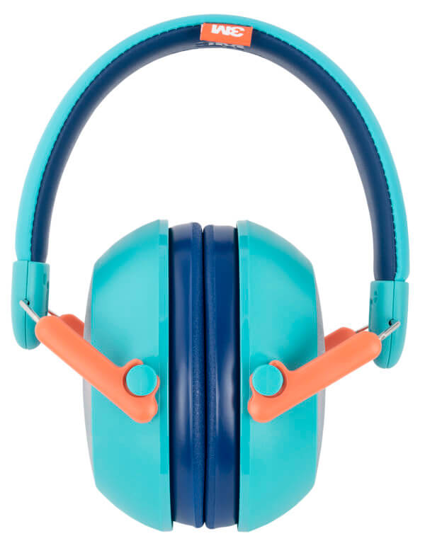 Peltor PKIDSPTEAL Kids Hearing Protection Plus 23 dB Over the Head Teal Ear Cups with Teal Headband Youth 1 Pair