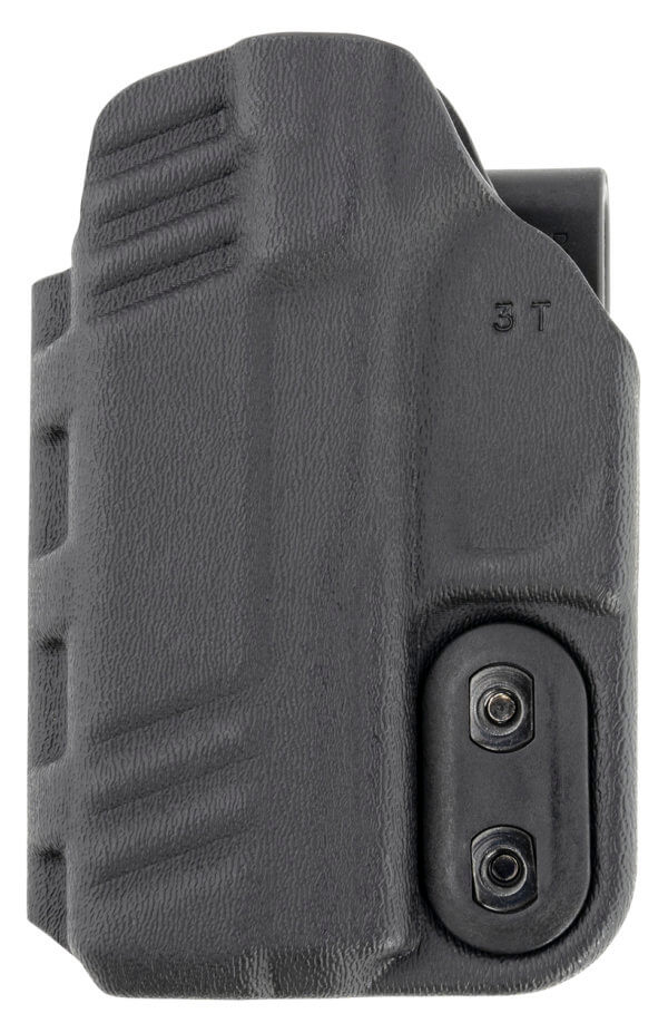 DeSantis Gunhide 137KJ3TZ0 Slim-Tuk Black Kydex Belt Clip IWB Fits Glock 43/43x Ambidextrous
