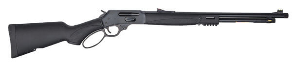 Henry H009X X Model  30-30 Win Caliber with 5+1 Capacity  21.37 Barrel  Overall Blued Metal Finish & Black Synthetic Stock  Right Hand (Full Size)”
