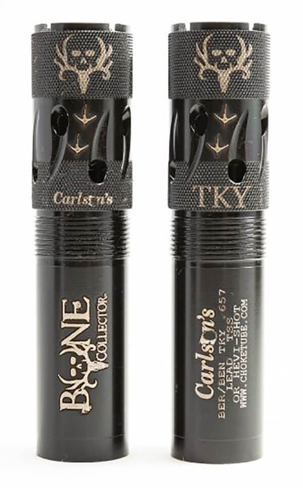 Carlson’s Choke Tubes 80130 Bone Collector  12 Gauge Turkey Extended Ported 17-4 Stainless Steel