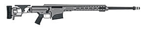 Barrett 18480 MRAD 338 Lapua Mag 26″ 10+1 Gray Gray Folding with Adjustable LOP Stock Black Polymer Grip Right Hand