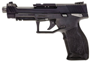 HK 81000309 USP V1 SA/DA 9mm Luger Caliber with 4.25″ Barrel 10+1 Capacity Overall Black Finish Serrated Trigger Guard Frame Serrated Steel Slide & Polymer Grip Includes 2 Mags