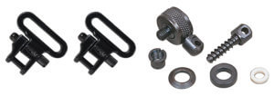 Rival Arms RA-RA92M1B Full Swivel Stud Mount Black 6061-T6 Aluminum with Black Anodized 12L14 Steel Stud for M-LOK Mount System