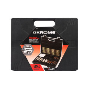 Krome 70562 Universal Cleaning Kit Multi-Caliber Handguns Rifles Shotguns 37 Pieces