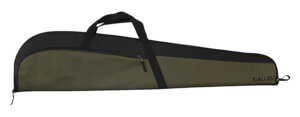 Allen 69346 Powell Rifle Case 46″ Green with Black Trim 600D Polyester with Foam Padding Large Accessory Pocket & Lockable Zippers