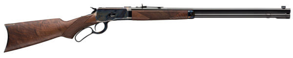 Winchester Repeating Arms 534283137 Model 1892 Deluxe Takedown 357 Mag 11+1 24 Octagon Blued Barrel  Color Case Hardened Receiver/Forearm Cap/Steel Shotgun Buttplate  Grade V/VI  Satin Walnut Curved Grip Stock   Drilled & Tapped”