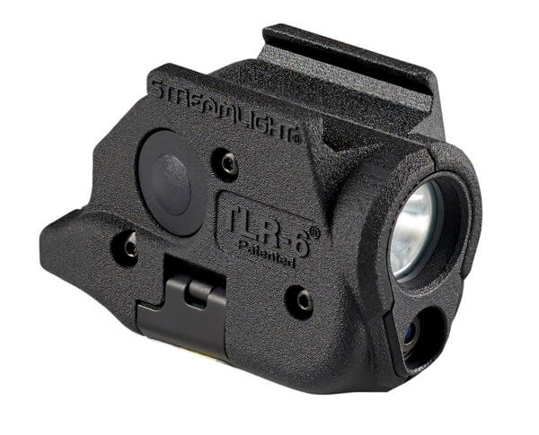 Streamlight 69286 TLR-6 Weapon Light w/Laser Fits Glock 43x/48 100 Lumens Output White LED Light Red Laser 89 Meters Beam Rail Grip Clamp Mount Black Anodized Polymer