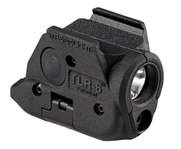 Streamlight 69287 TLR-6 Weapon Light w/Laser Springfield XD/Hellcat 100 Lumens Output White LED Light Red Laser 89 Meters Beam Rail Grip Clamp Mount Black Anodized Polymer