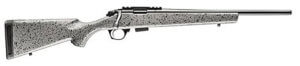 Bergara Rifles BMR001 BMR  22 LR 5+1 18″ Steel Matte Blued Black Speck Tactical Gray Synthetic Stock Right Hand (Full Size)