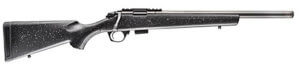 Bergara Rifles BMR002 BMR 22 LR 5+1 18″ Carbon Fiber Threaded Barrel Matte Blued Tactical Gray Speckled Black Stock