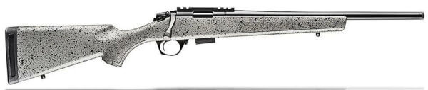 Bergara Rifles BMR003 BMR  Full Size 22 WMR 5+1/10+1 18 Matte Blued Steel Threaded Barrel & Drilled & Tapped Steel Receiver  Fixed Gray/Black Speckled Synthetic Stock”