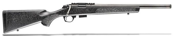 Bergara Rifles BMR004 BMR  Full Size 22 WMR 5+1/10+1 20 Matte Blued Carbon Fiber/Steel Threaded Barrel & Drilled & Tapped Steel Receiver  Fixed Black/Gray Speckled Synthetic Stock”