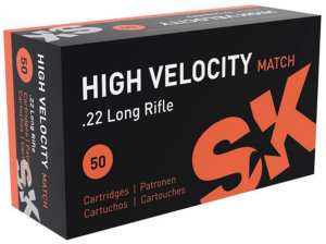 SK 420137 High Velocity 22 LR 40 gr High Velocity Match 50rd Box
