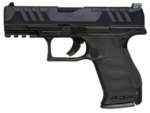 Walther Arms 2854694 PDP Optic Ready 9mm Luger 4″ Barrel 10+1 Polymer Frame With Picatinny Acc. Rail Optic Cut Super Terrain Serrated Steel Slide Performance Duty Trigger Manual Safety