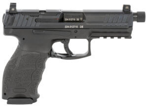 HK 81000625 VP9 Tactical Optic Ready 9mm Luger 4.70″ TB 17+1 (3) Black Black Steel Slide Black Polymer Grip Night Sights