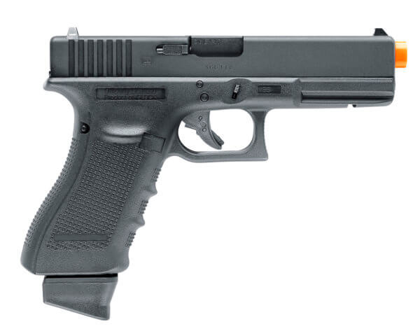 Umarex Glock Air Guns 2276318 G17 Airsoft Pistol CO2 6mm 23+1 Polymer Frame Frame Black Polymer Grips