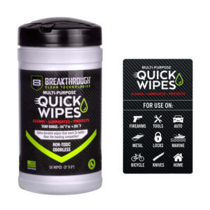 Breakthrough Clean BT-CLP-QW-50  Quick Wipes 3.5″ X 3.5″ X 6.5″ 50 Per Pkg