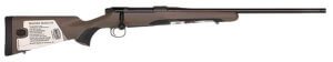 Mauser M18S308T M18 Savanna 308 Win Caliber with 5+1 Capacity 22″ Threaded Barrel Black Metal Finish & Brown Fixed Stock Right Hand (Full Size)