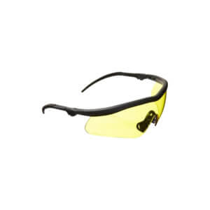 Allen 2379 Guardian Shooting Glasses Adult Yellow Lens Anti-Scratch Polycarbonate Black Frame