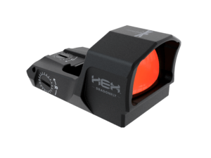 HEX Optics GE5077STNDRET HEX Dragonfly Black Anodized 3.5 MOA Illuminated Red Dot Reticle