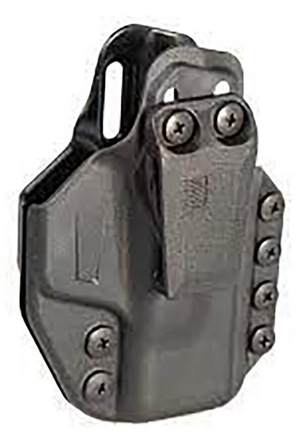 Blackhawk 416168BK Stache IWB Size 68 Black Polymer Belt Clip Compatible w/Springfield Hellcat/Glock 43/43X Ambidextrous