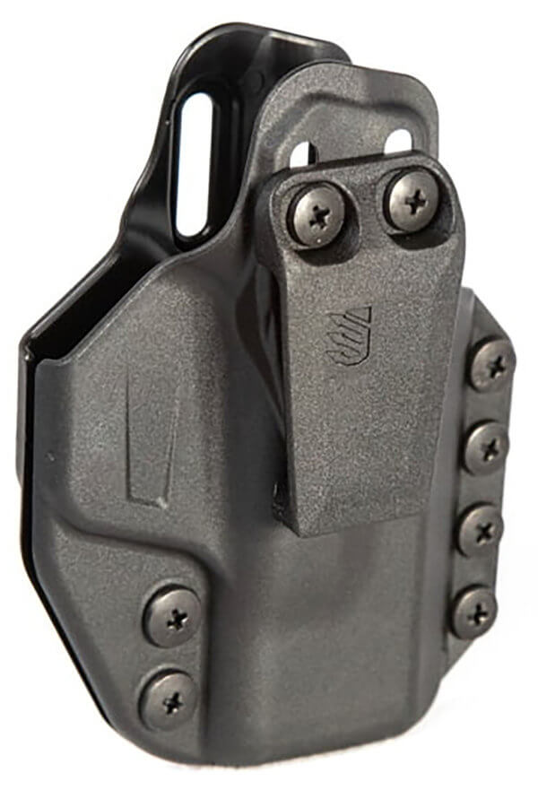 Blackhawk 416100BK Stache Premium Kit IWB Size 00 Black Polymer Belt Clip Fits Glock 17/22/31 Ambidextrous