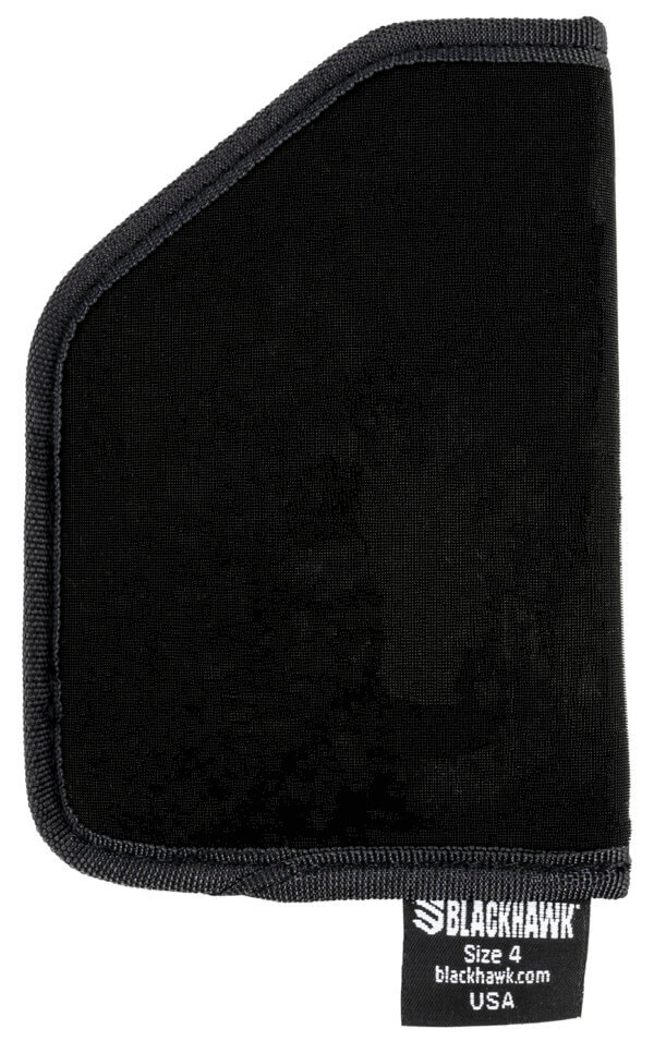 Blackhawk 40TP04BK TecGrip Pocket Size 04 Black Laminate Compatible w/Glock 42/43 Ambidextrous