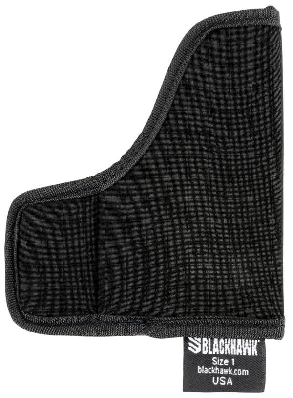 Blackhawk 40TP02BK TecGrip  Pocket Size 02 Black Laminate Fits Ruger LC9/LCP/S&W Bodyguard Ambidextrous