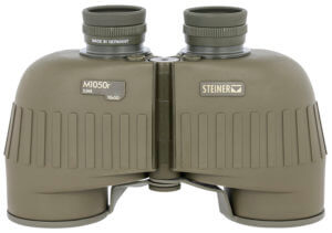 Steiner 2670 M1580 15x80mm Floating Prism Green Rubber Armor Makrolon