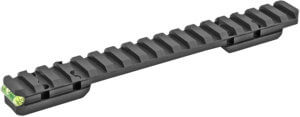 Talley PLM735ACI Picatinny Rail Anti-Cant Black Anodized Aluminum Compatible w/ Browning X-Bolt Long Action 20 MOA
