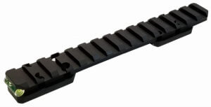 Talley PXM735ACI Picatinny Rail Anti-Cant Black Anodized Aluminum Compatible w/ Browning X-Bolt Magnum Action 20 MOA