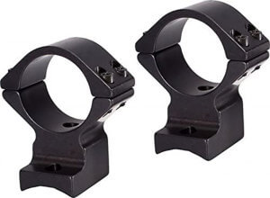 Talley B950719 Scope Ring Set For Rifle Browning AB3 High 1″ Tube Black Aluminum