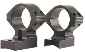 Talley 740711 Scope Ring Set For Rifle Browning BAR/BPR/BLR Medium 30mm Tube Black Anodized Aluminum