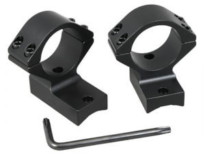 Talley 750711 Scope Ring Set For Rifle Browning BAR/BPR/BLR High 30mm Tube Black Anodized Aluminum