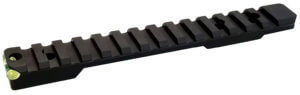 Talley 940700LM Scope Ring Set For Rifle Remington 700 Medium 1″ Tube 20 MOA Black Anodized Aluminum