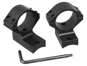 Talley 950700LM Scope Ring Set For Rifle Remington 700 High 1″ Tube 20 MOA Black Anodized Aluminum