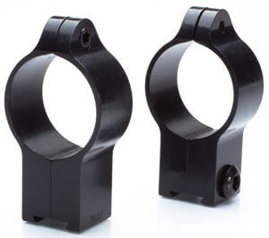 Talley 30CZRL Scope Ring Set For Rimfire Rifles CZ 455/457/512/513 & 452 Euro 11mm Dovetail Low 30mm Tube Black Aluminum