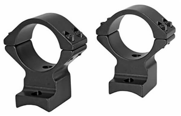Talley 738749 Scope Ring Set For Rifle Kimber 84M (8-40) Low 30mm Tube Black Aluminum