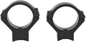 Talley 930700LM Scope Ring Set For Rifle Remington 700 Low 1″ Tube Black Anodized Aluminum