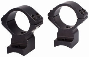 Talley 750759 Scope Ring Set For Rifle Tikka T1/T1X High 30mm Tube Black Anodized Aluminum