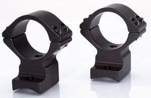 Talley 750759 Scope Ring Set For Rifle Tikka T1/T1X High 30mm Tube Black Anodized Aluminum
