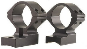 Talley 930706 Scope Ring Set For Rifle Wthby Mark V (6 Lug) Low 1″ Tube Black Anodized Aluminum