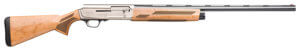 Browning 0119063004 A5 Ultimate Maple 12 Gauge 28 Barrel 3″ 4+1  Gloss Black Barrel  Engraved Alloy Receiver With Satin Nickel Finish  Gloss AAA Maple Stock With Closed Radius Pistol Grip”