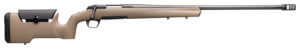 Browning 035531282 X-Bolt Max Long Range 6.5 Creedmoor 4+1 26″ MB Matte Black Flat Dark Earth Fixed Adjustable Comb Stock Right Hand (Full Size)