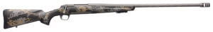 Browning 035540297 X-Bolt Mountain Pro 300 PRC 3+1 26″ MB Fluted Tungsten Gray Cerakote Accent Graphic Black Carbon Fiber Stock Right Hand (Full Size)