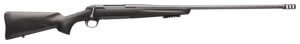 Browning 035542227 X-Bolt Pro 7mm Rem Mag 3+1 26″ Fluted MB Carbon Gray Elite Cerakote Black Carbon Fiber Stock Right Hand (Full Size)