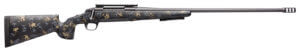 Browning 035544294 X-Bolt Pro 6.5 PRC 3+1 24″ Fluted MB Carbon Gray Elite Cerakote Sonora Carbon Ambush Camo Fixed McMillan Game Scout Stock Right Hand (Full Size)