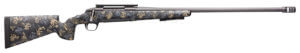 Browning 035545229 X-Bolt Pro Long Range 300 Win Mag 3+1 26″ Fluted MB Carbon Gray Elite Cerakote Sonora Carbon Ambush Camo Fixed McMillan Game Scout Stock Right Hand (Full Size)