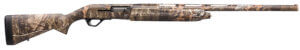 Winchester Repeating Arms 511288291 SX4 Universal Hunter 12 Gauge 3.5 4+1 (2.75″) 26″ Vent Rib Steel Barrel  Aluminum Alloy Receiver  TruGlo Long Bead Sight  Full Coverage Mossy Oak DNA  Synthetic Stock w/Rounded Grip & Textured Grip Panels  LOP Spacers”