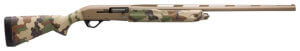 Winchester Repeating Arms 511290291 SX4 Hybrid Hunter 12 Gauge 3.5 4+1 (2.75″) 26″  Vent Rib Steel Barrel  Aluminum Alloy Receiver  Flat Dark Earth Cerakote Rec/Barrel  Woodland Camo Stock & Forearm w/Textured Grip Panels & LOP Spacers”